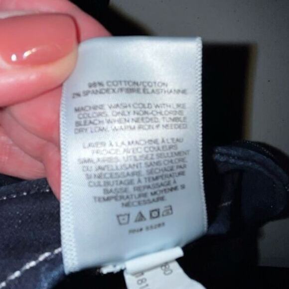 Express denim slim a-line mini skirt 8 - Picture 5 of 5